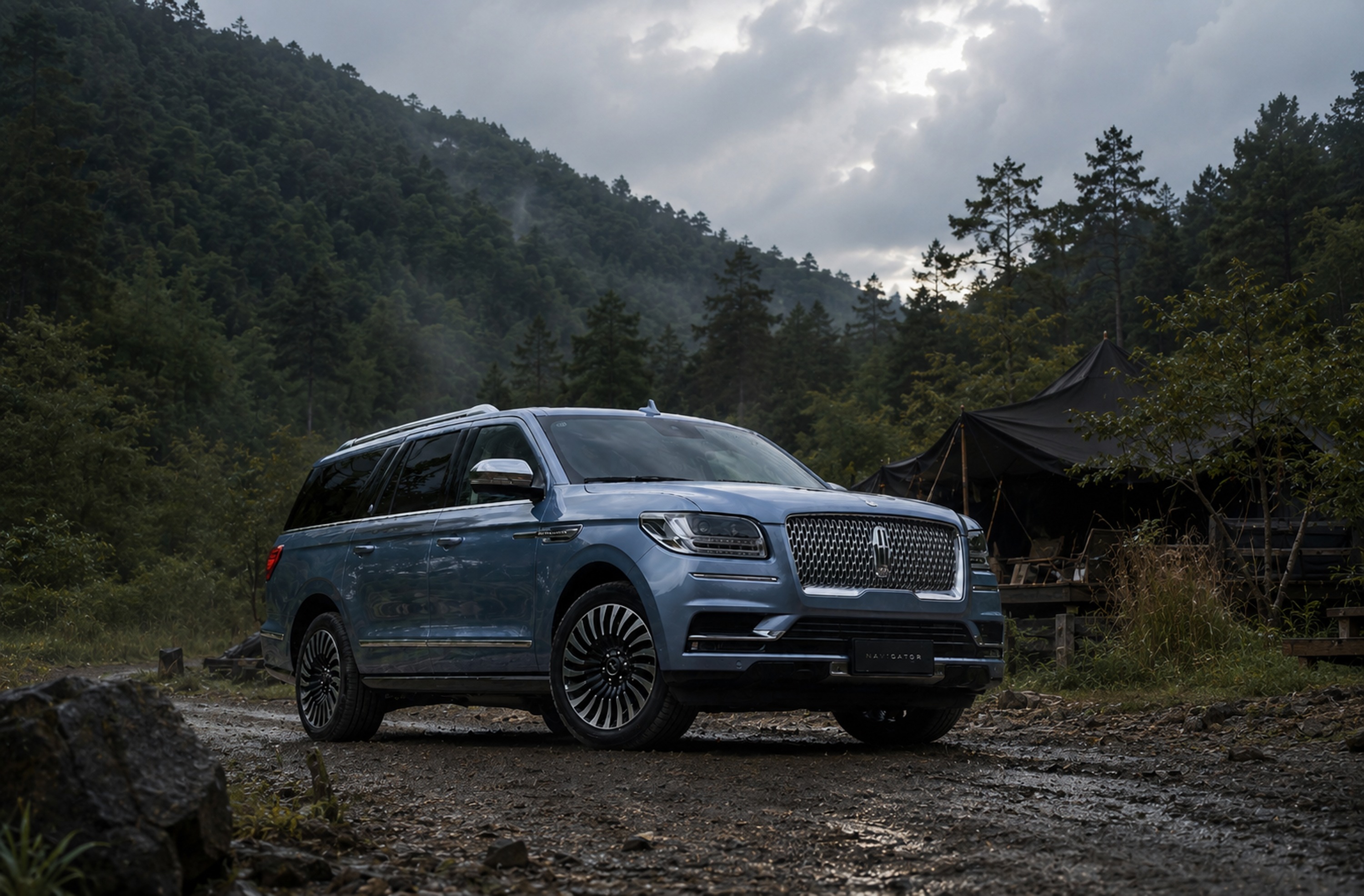 Dark Mountain automotive photograph