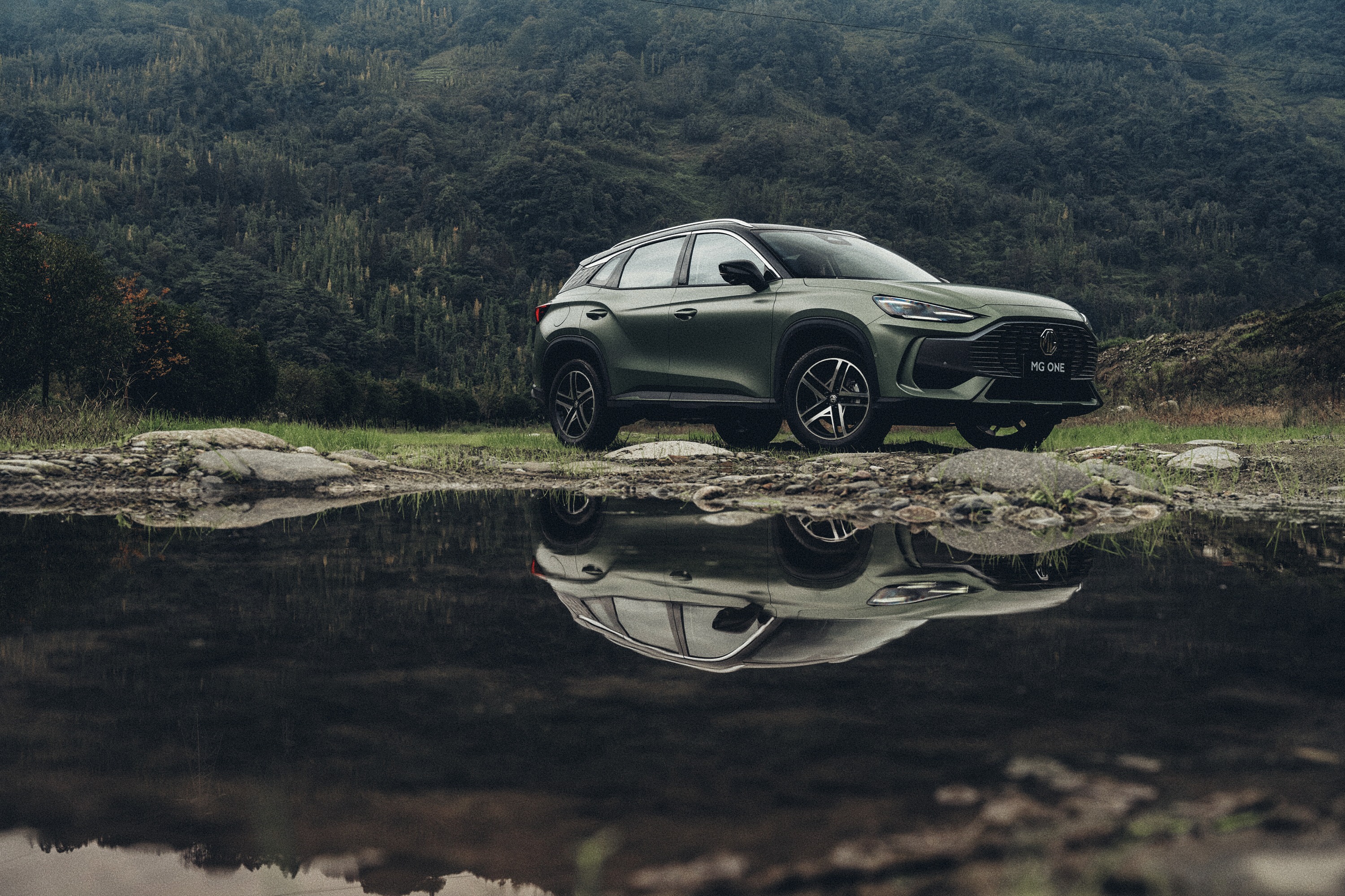 Waterline Reflection automotive photograph