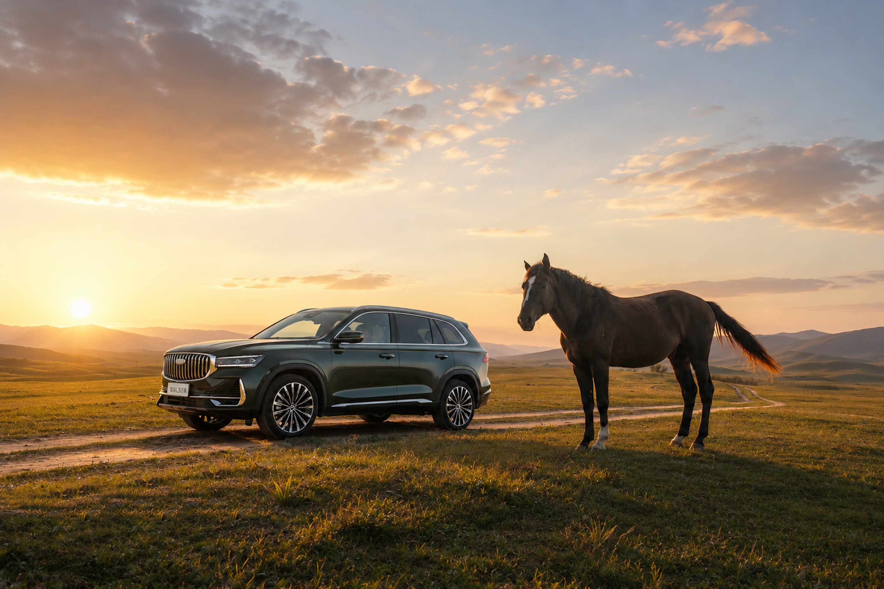 Sunset Companion automotive photograph